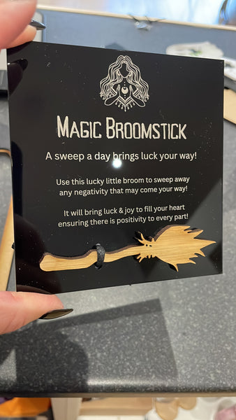 Magic broomstick