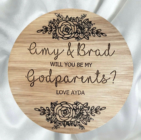 Will you be my Godparent(s) - God Mother - God Father
