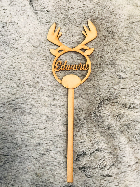 Reindeer magic personalised wand